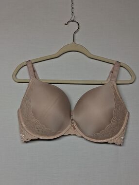 torrid Nude Blush Lace-Trim T-Shirt Bra 40 DDD